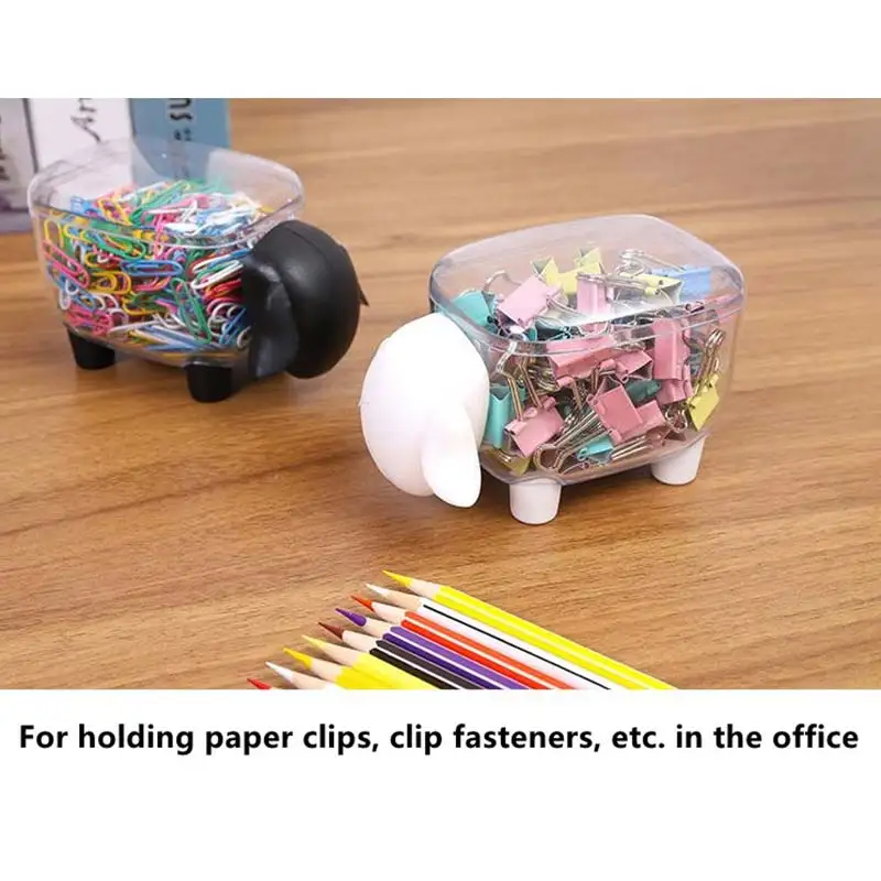 Симпатичная овечка креативный мини пластиковый ящик для хранения ватных палочек