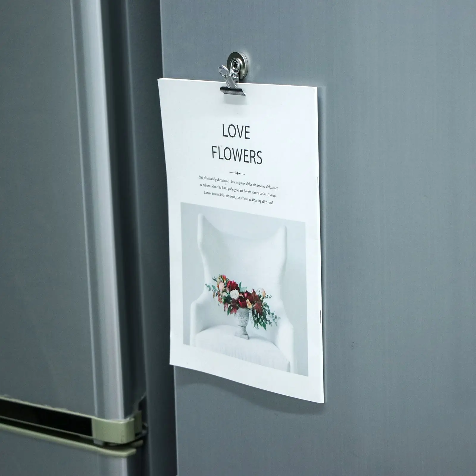 Сильные магнитные клипсы для холодильника идеальные магниты офиса фото