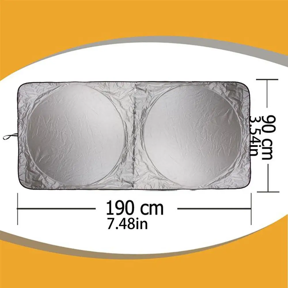 190X90 см Автомобильный солнцезащитный козырек Солнцезащитный лобовое стекло