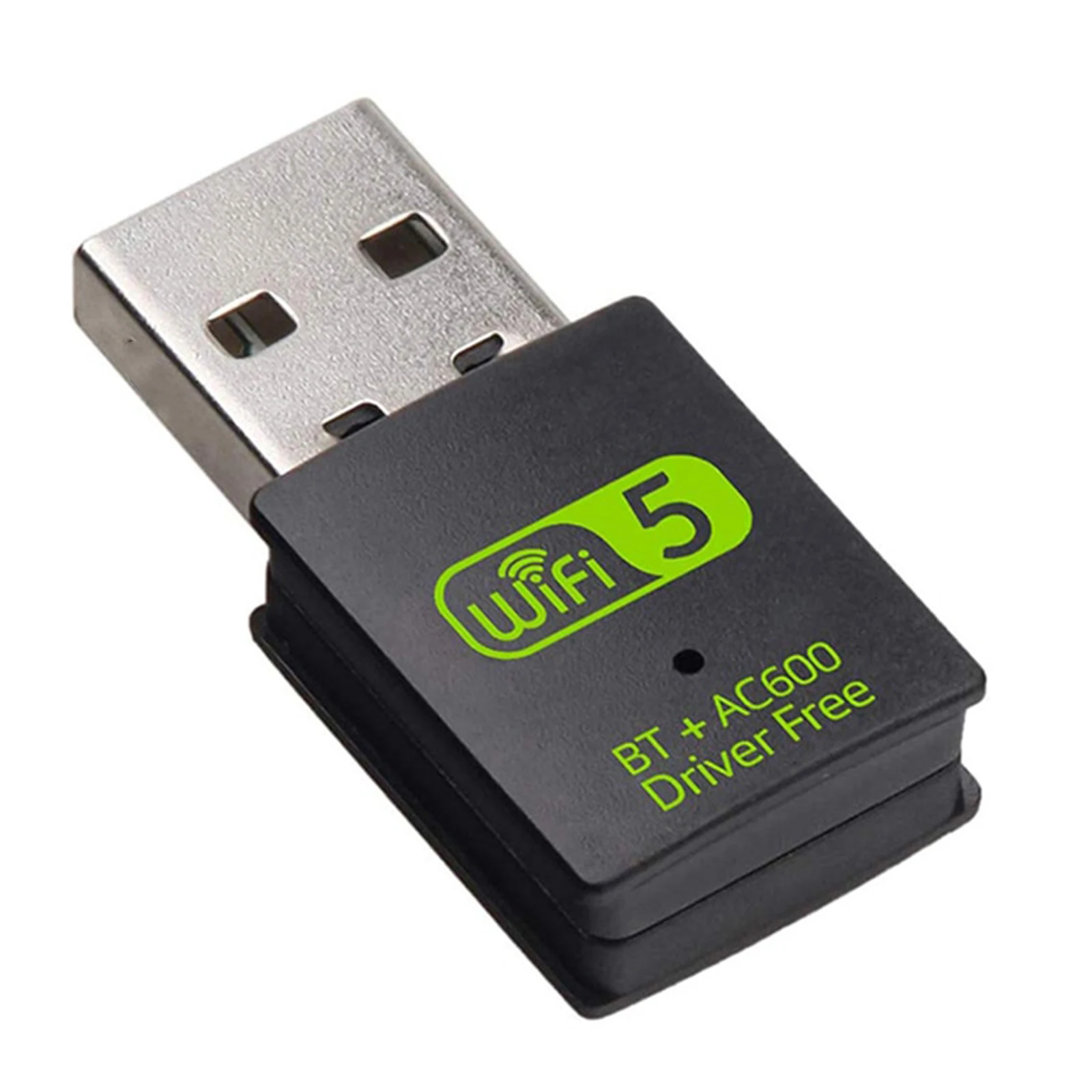 

USB WiFi Adapter 600Mbps 2.4GHz 5GHz Wi-Fi Dongle Wifi Receiver Mini Wireless Computer Network Card Receiver