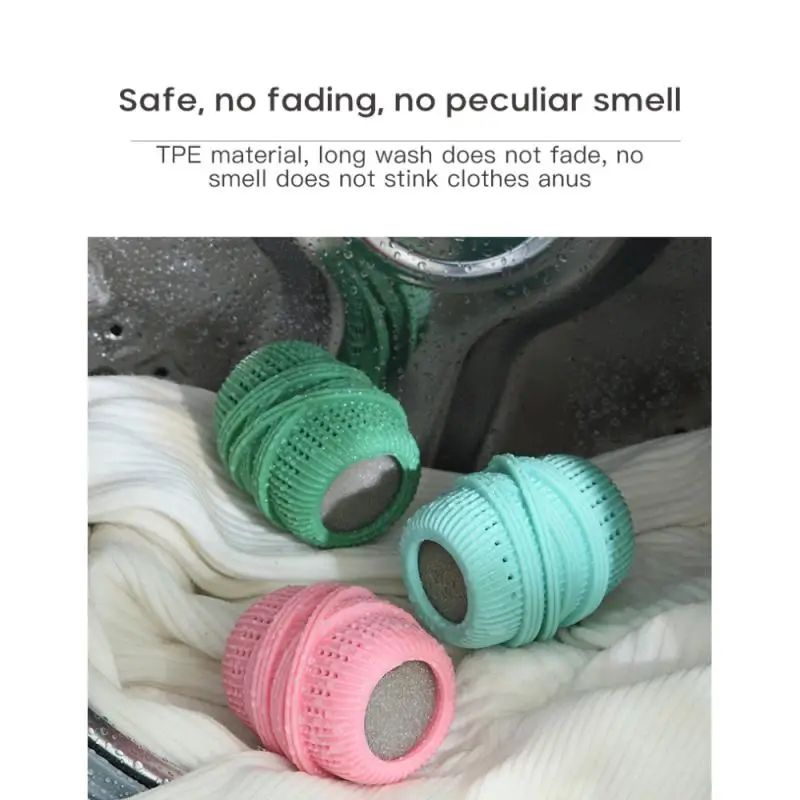 

Laundry Ball Household Clothes Anti-twist And Anti-knotting Laundry Ball Power Strong Decontamination Ball Washing Cleaning Tool