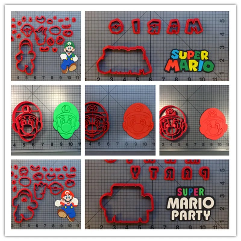 Форма для выпечки пирожных полноразмерный инструмент украшения торта Марио