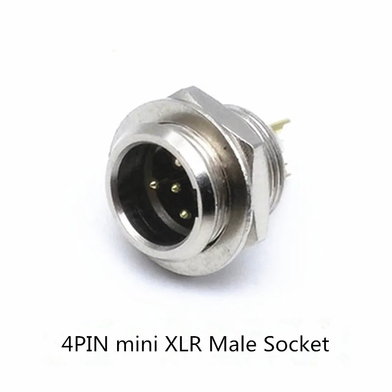 

Мини XLR разъемы 3/4/5 pin