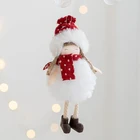 Новогодние и новогодние подарки 2021, Рождественский шарф, куклы-ангелы, украшения для рождественской елки, рождественские украшения для дома, рождественские украшения