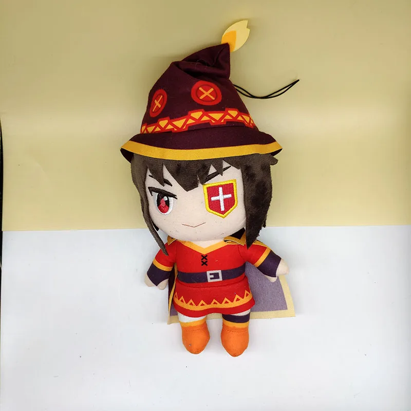 Аниме Megumin 25 см брелок кулон мягкая плюшевая игрушка #8623 Детский Рождественский