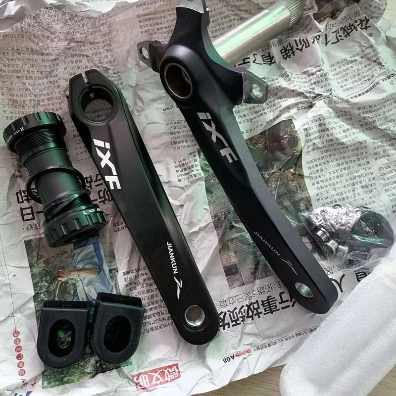 Набор кривошипов для велосипеда MTB 104BCD 172 5 мм 170 Кривошип из алюминиевого сплава