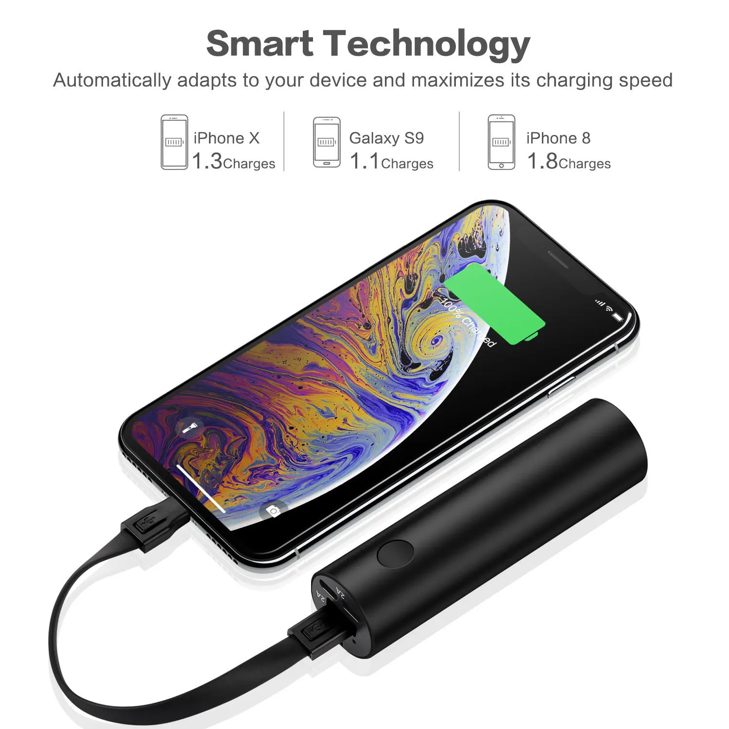 

5000 ma mobile power mini multi-function small portable power charger outdoor light torch