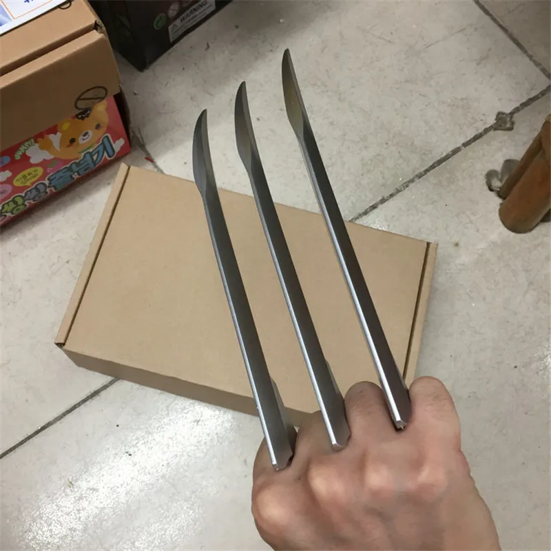 25 см Росомаха Косплей X-Blade коготь когти мужчины-Prop Paw Super оружие героя X коллекция