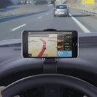 Универсальный автомобильный держатель для телефона, GPS-навигатор, приборная панель, держатель для телефона, зажим, складной держатель, подставка, кронштейн