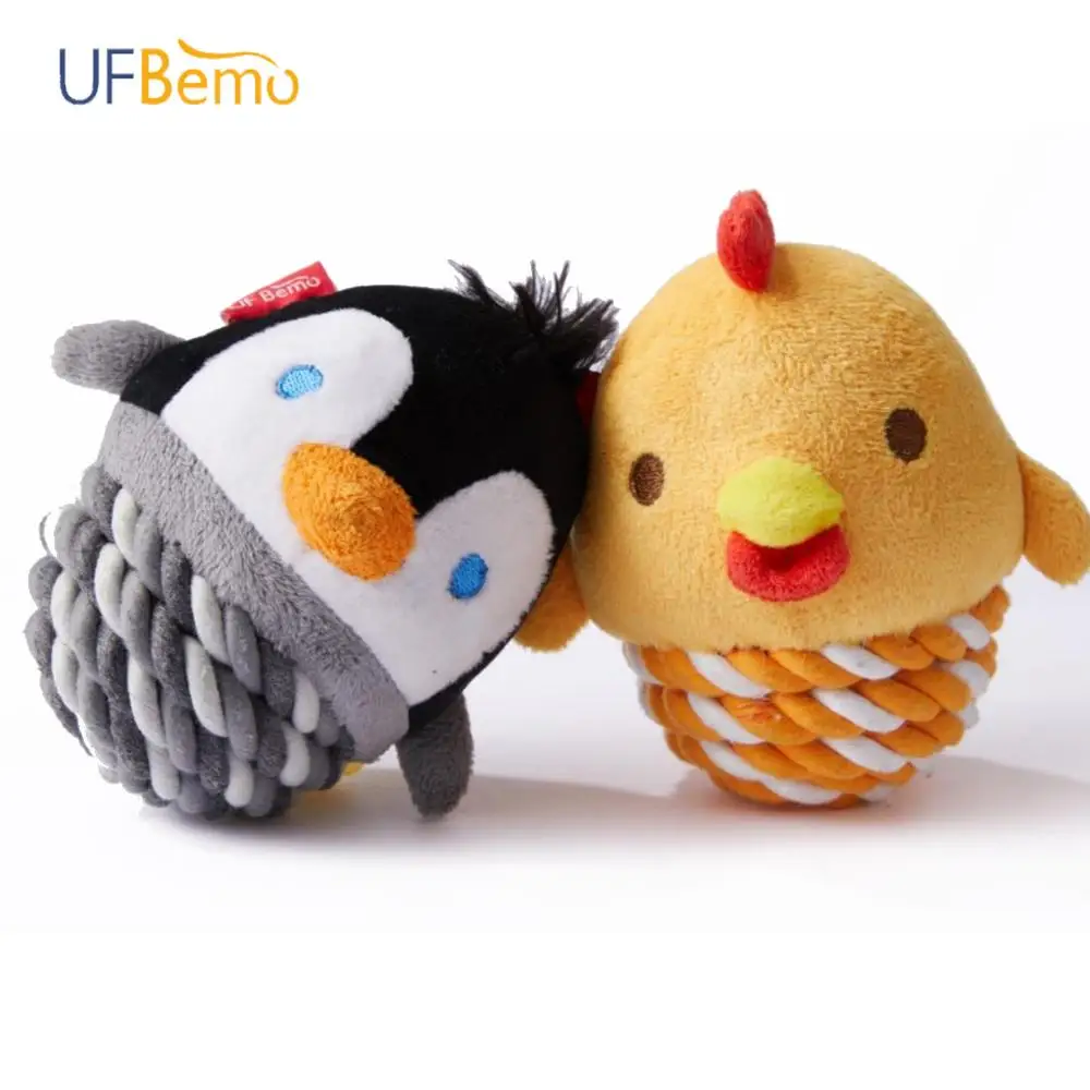 UFBemo игрушки для собак в виде птиц плюшевые устойчивые к жеванию пищащие