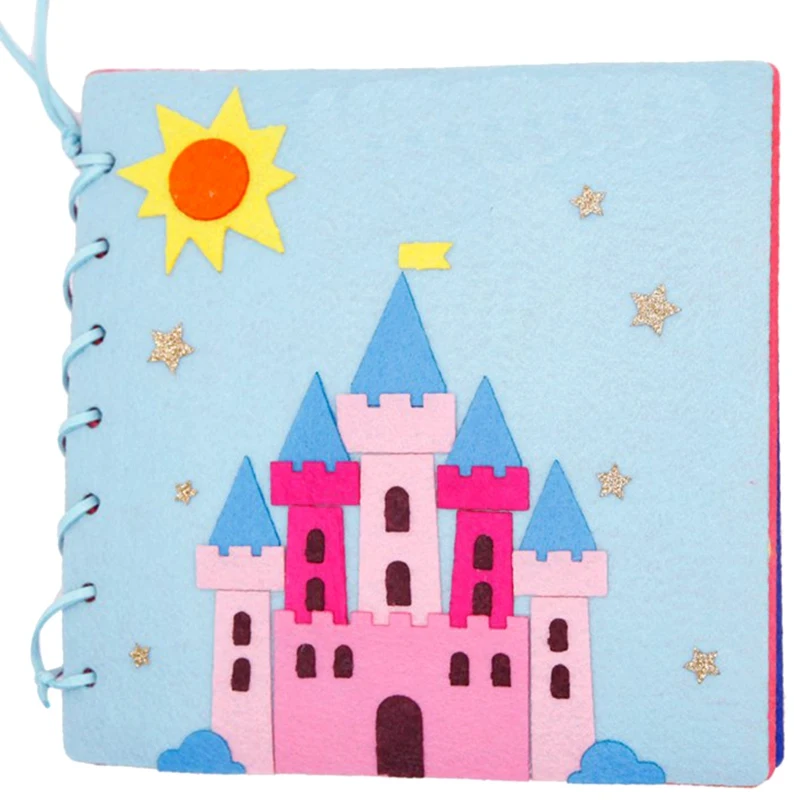 Детская книга ручной работы тихая 20x20 см раннее образование легкая в шитье