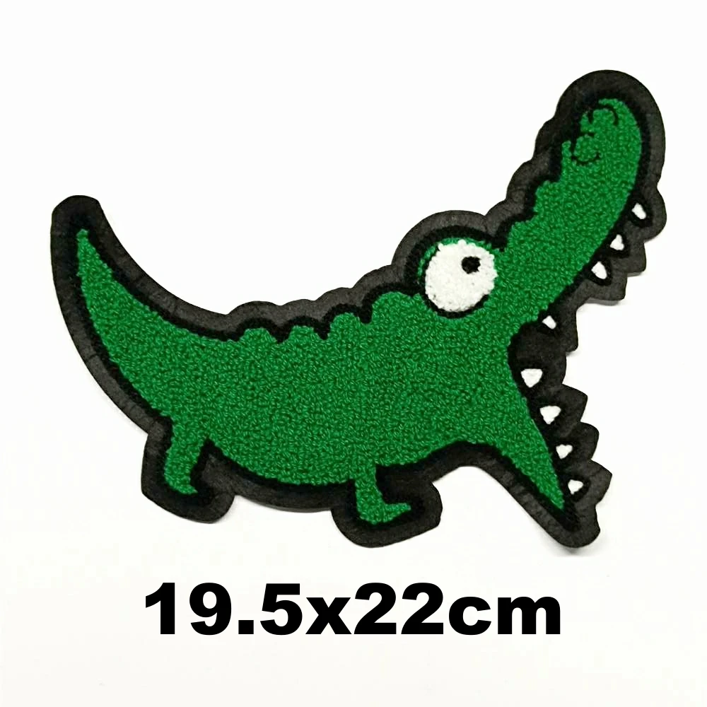 

Large Embroidery Big Crocodile Bee Animal Cartoon Patches EE-606