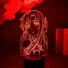 Аниме меч искусство онлайн светодиодный ночник Kawaii манга SAO фигурка Asuna гаджеты Рождественский подарок светодиодный ная лампа милое украшение комнаты