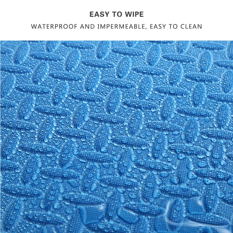 

Baby EVA Foam Puzzle Play Mat For Children Climbing Pads Blue And White Tiles Toys Carpets Soft Household Outdoor Playmats