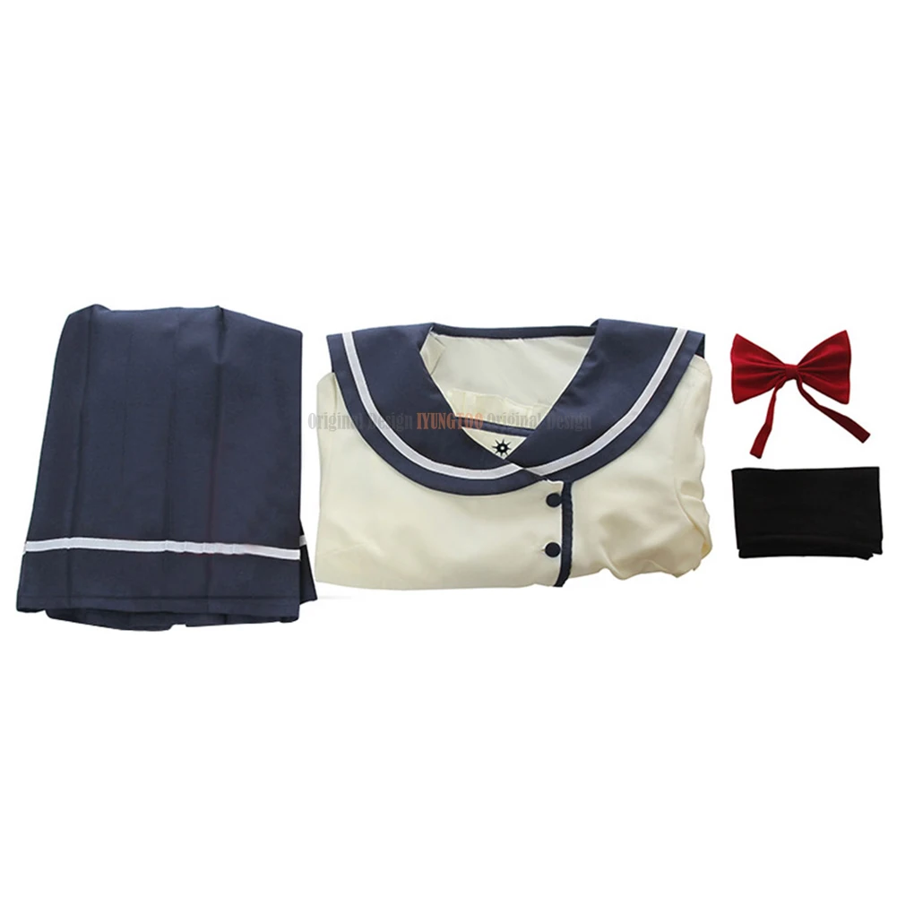 

ORESUKI Cosplay Sanshokuin Sumireko Pansy Cosplay Costumes Girls School Uniform Top+Skirts Outfits