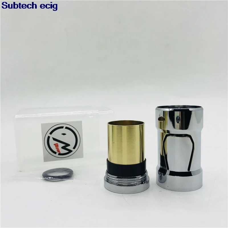 

Newest Piper Cerakote mod with SOA Whisper 1.5 RDTA RDA mod kit for 18350 battery 25mm mini style 510 mech mods VS hellfire V6