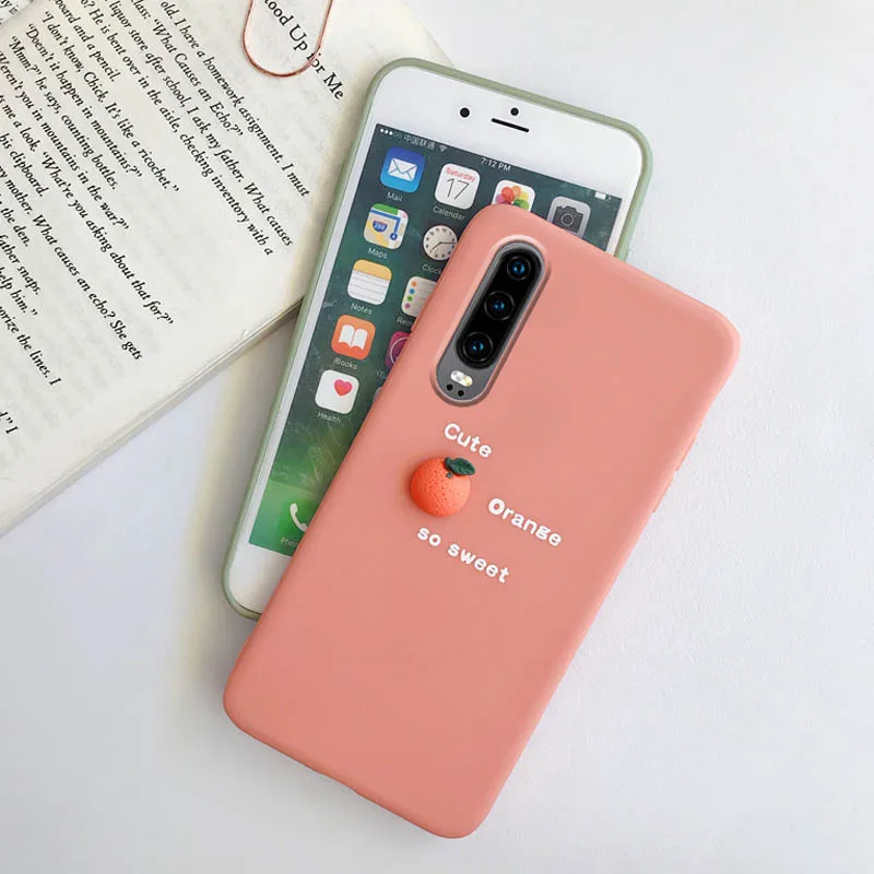 Милые 3D чехлы для телефонов GTWIN с изображением авокадо фруктов huawei Nova 5 Pro P20 P30 mate 20