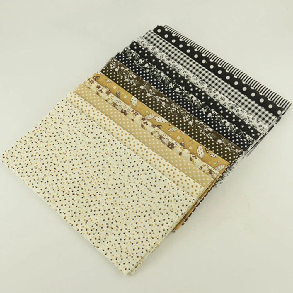 100% хлопок ткань Смешанная пэтчворк теласа толстый четверти тильда квилтинг