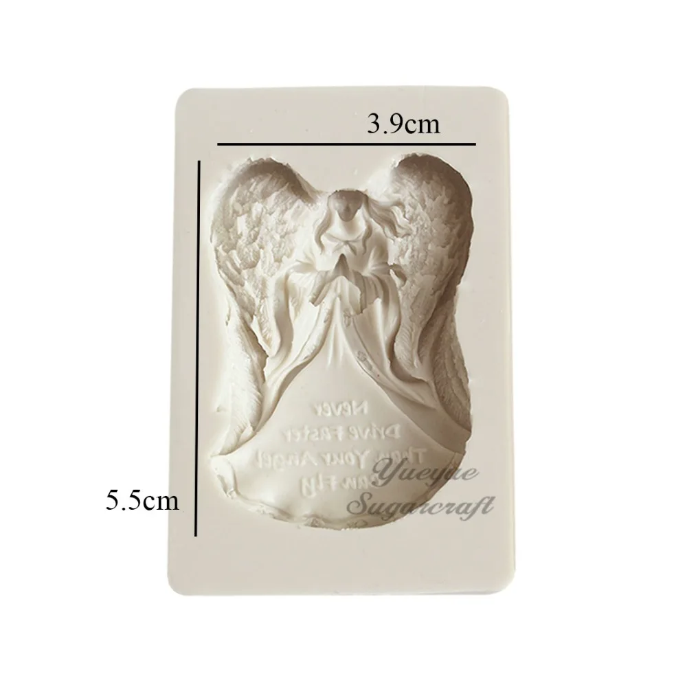 Yueyue Sugarcraft Angel baby силиконовая форма помадка форма для украшения торта инструменты форма для шоколадной мастики
