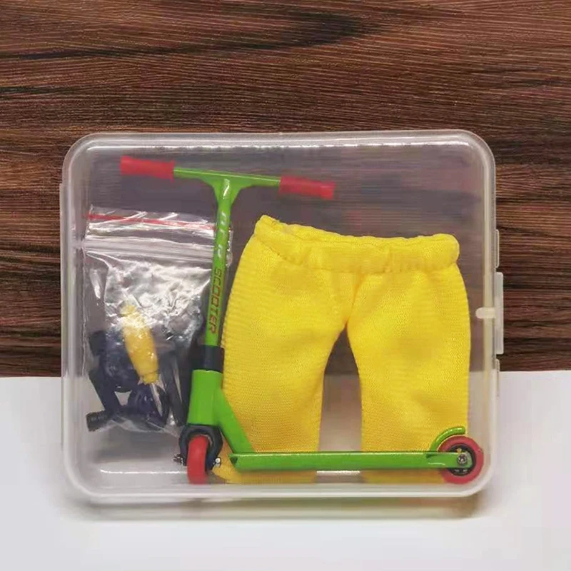 Мини скутер для пальца игрушка пальцевая скейтборды реалистичный набор скутера