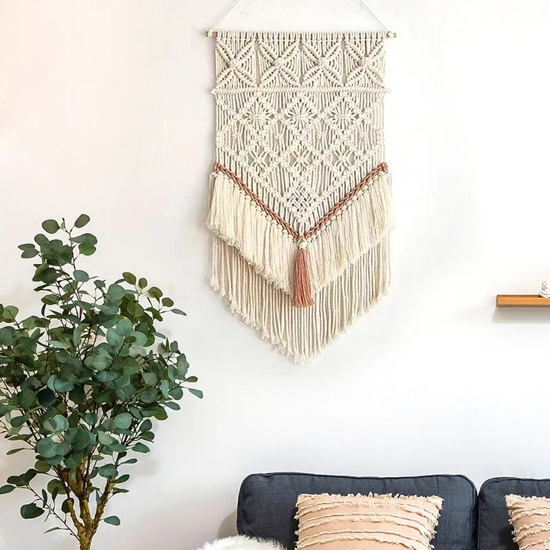 

Modern Design Wall Decoration Bohemian Tapestry Mural Woven Tapestry on The Wall Homestay Room Bohemian Decoration Accessories