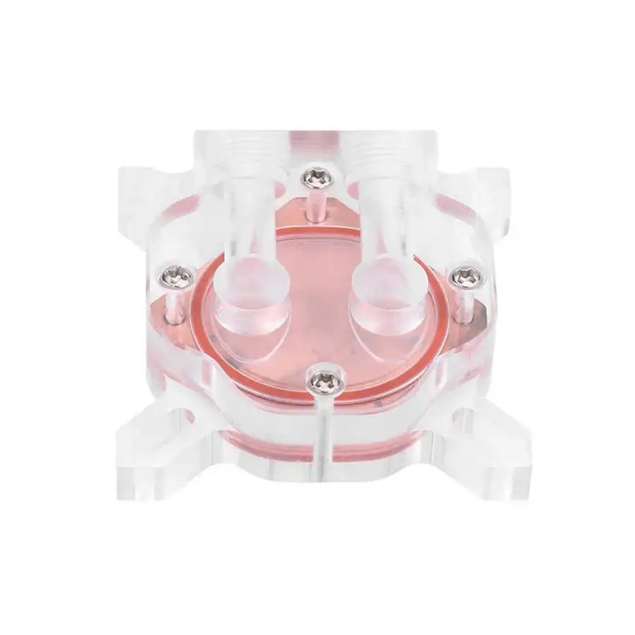 GPU Water Block Computer Cooler Cooling Waterblock 40x40x2.3mm Red Copper Base POM Cover | Компьютеры и офис