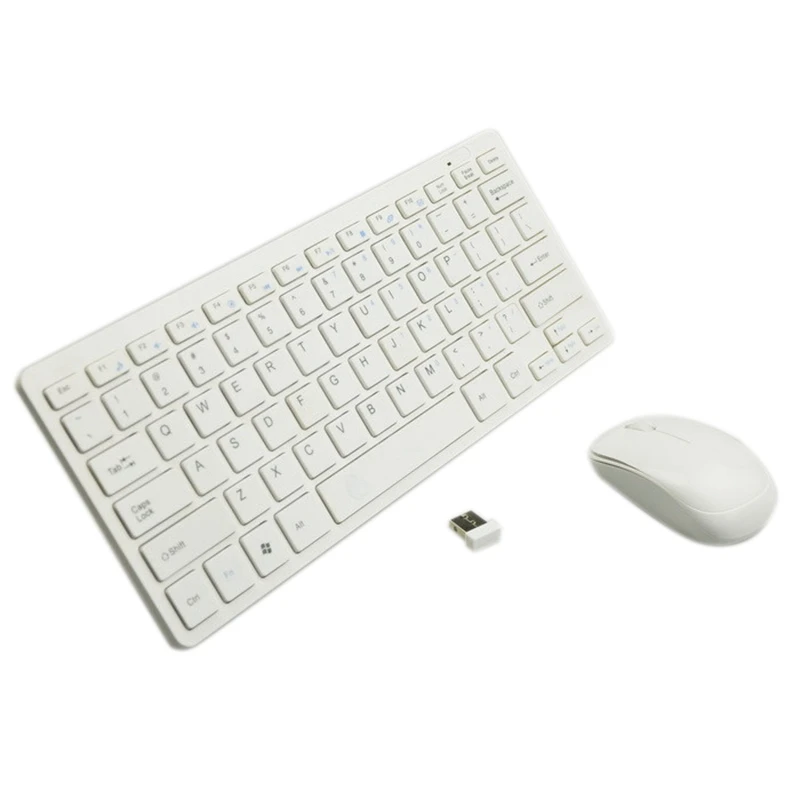 

Ultra-Thin Wireless Keyboard and Mouse Combination, for Notebook Desktop Computers