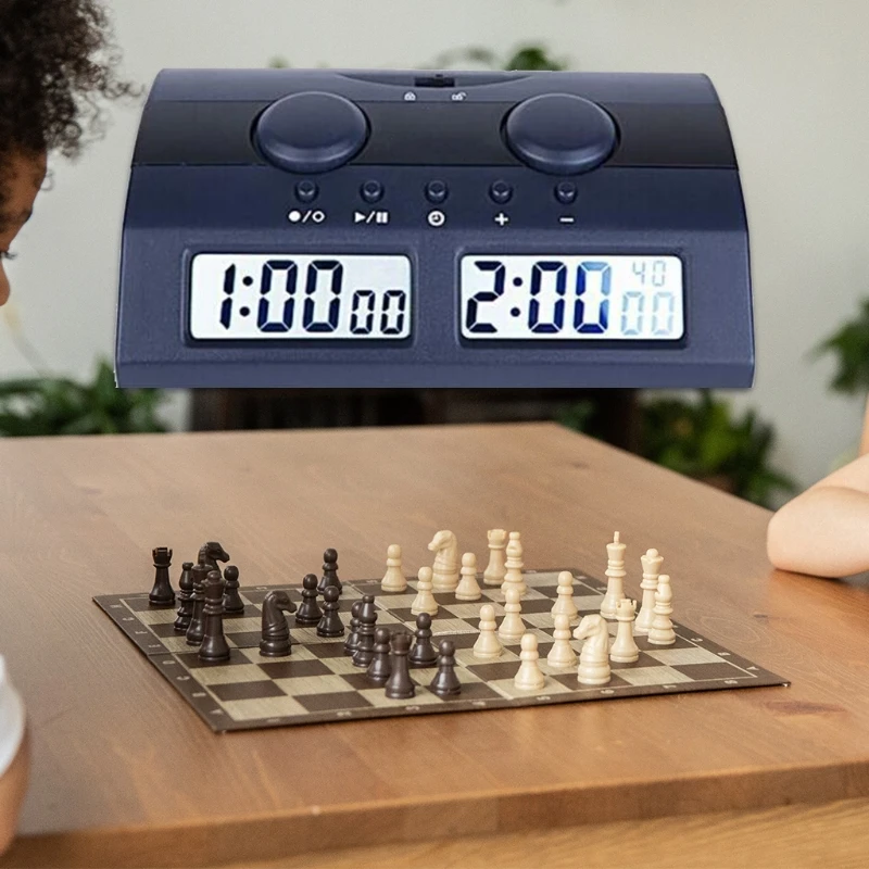 

Master Tournament Digital Chess Clock/ Timer with 3 Chess Modes and 3 Countdown Modes