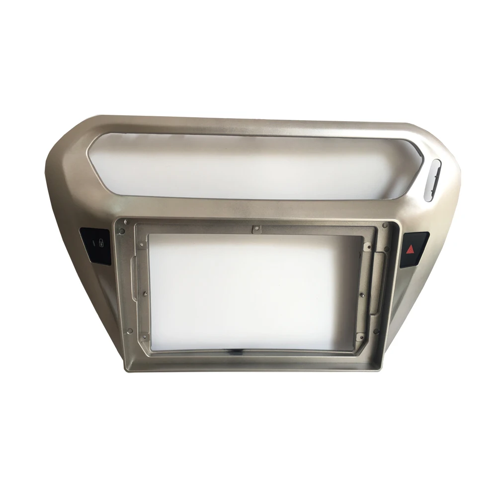 2 din Car radio Center Stereo Audio Radio DVD GPS Plate Panel Frame Fascia Replacement For Peugeot 301 2014-2016 Dash Kit | Автомобили и