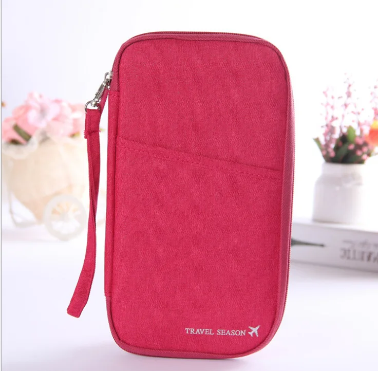 quality travel document storage bag wallet passport ID ticket flight credit card package box passport package