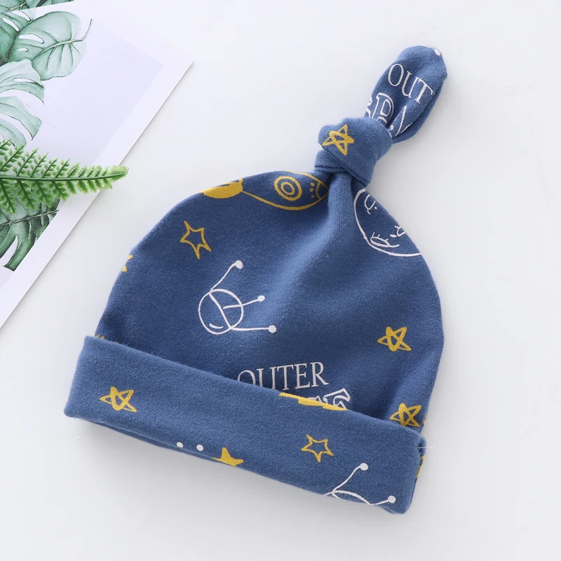 Милая Детская Шапка-бини для новорожденных милая шапка мальчиков и девочек