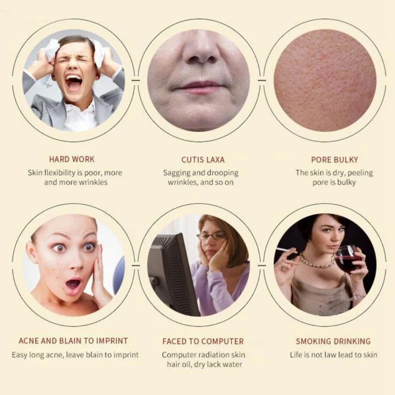 10ml Vitamin C Serum Whitening And Anti-Aging Fade Spots Removing Freckle Anti Winkles Moisturizing Face Cream |
