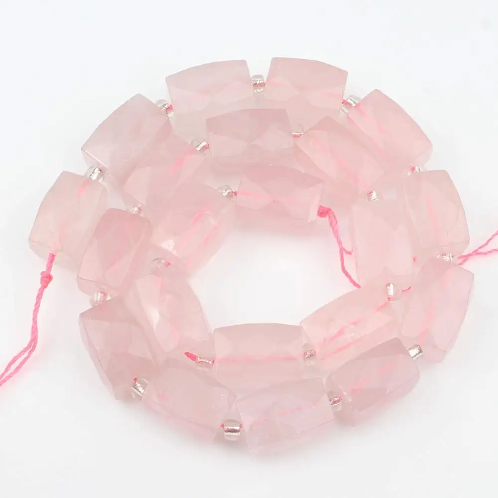 Pink Quartz 11*16 мм натуральные бусины неправильной формы из Лабрадорита розового кварца шароит содалит бусины для изготовления ювелирных изделий Аксессуары для браслетов - Цвет: Pink Quartz