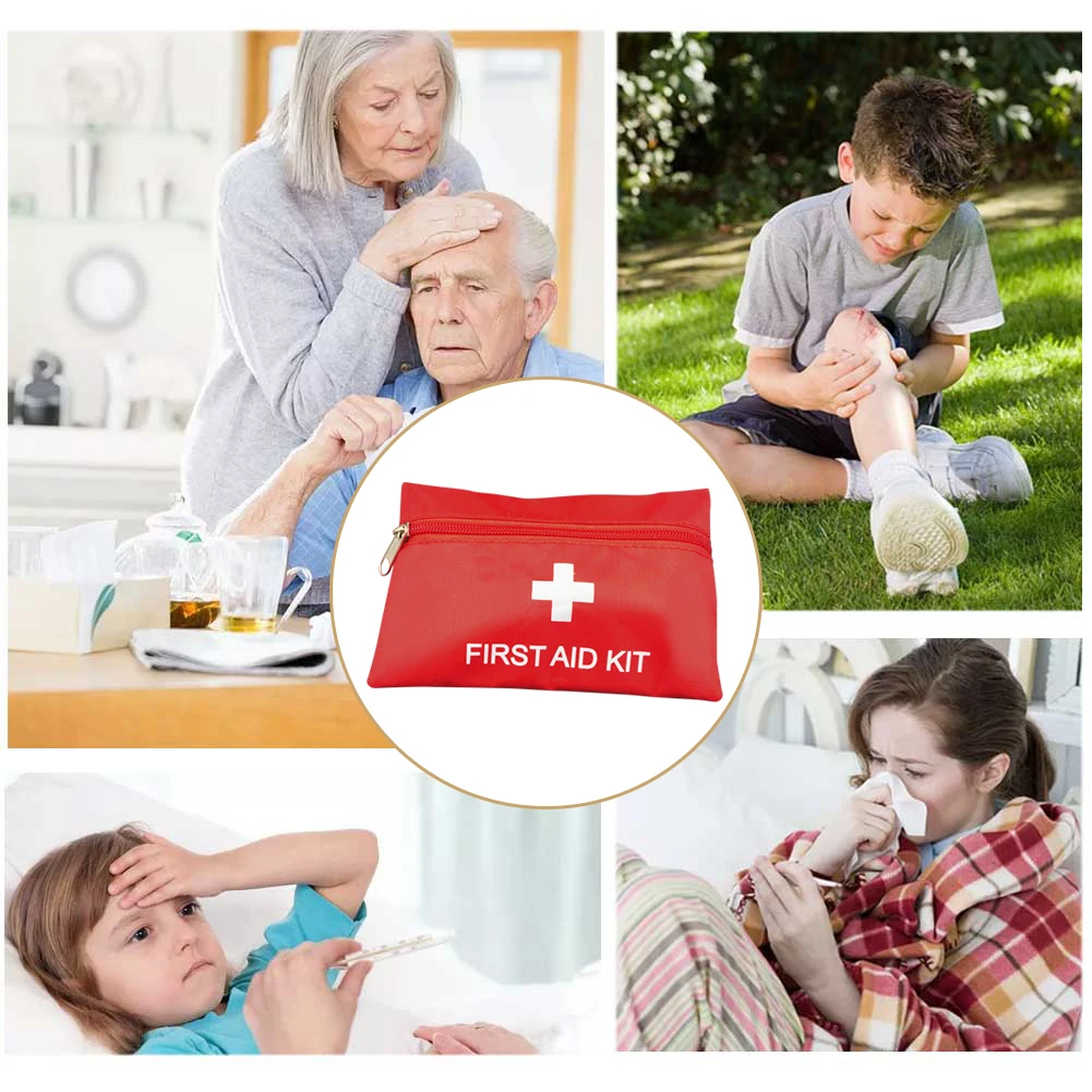

12PCS/Set Emergency Kit Set Outdoor Family Car Gifts Mini First Aid Kit For Travel Home Office Vehicle Camping Workplace