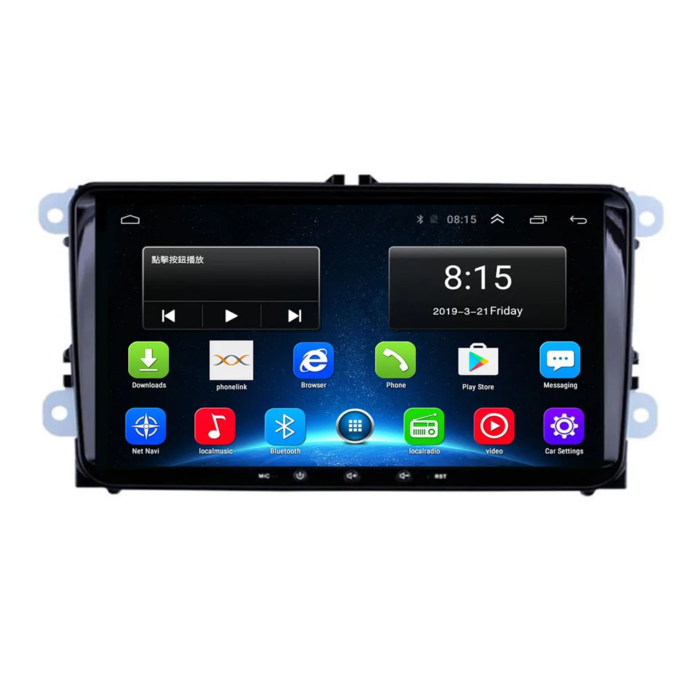В наличии! 4G LTE Android 10 для VW/Volkswagen/Golf/Tiguan/Passat/b6 b5 Мультимедиа Стерео DVD плеер