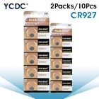 Литиевые Батарейки YCDC, 5 шт., 3 в, CR927, CR1025, CR1216, CR1220, CR1225, CR1616, для игрушек Часы с калькулятором