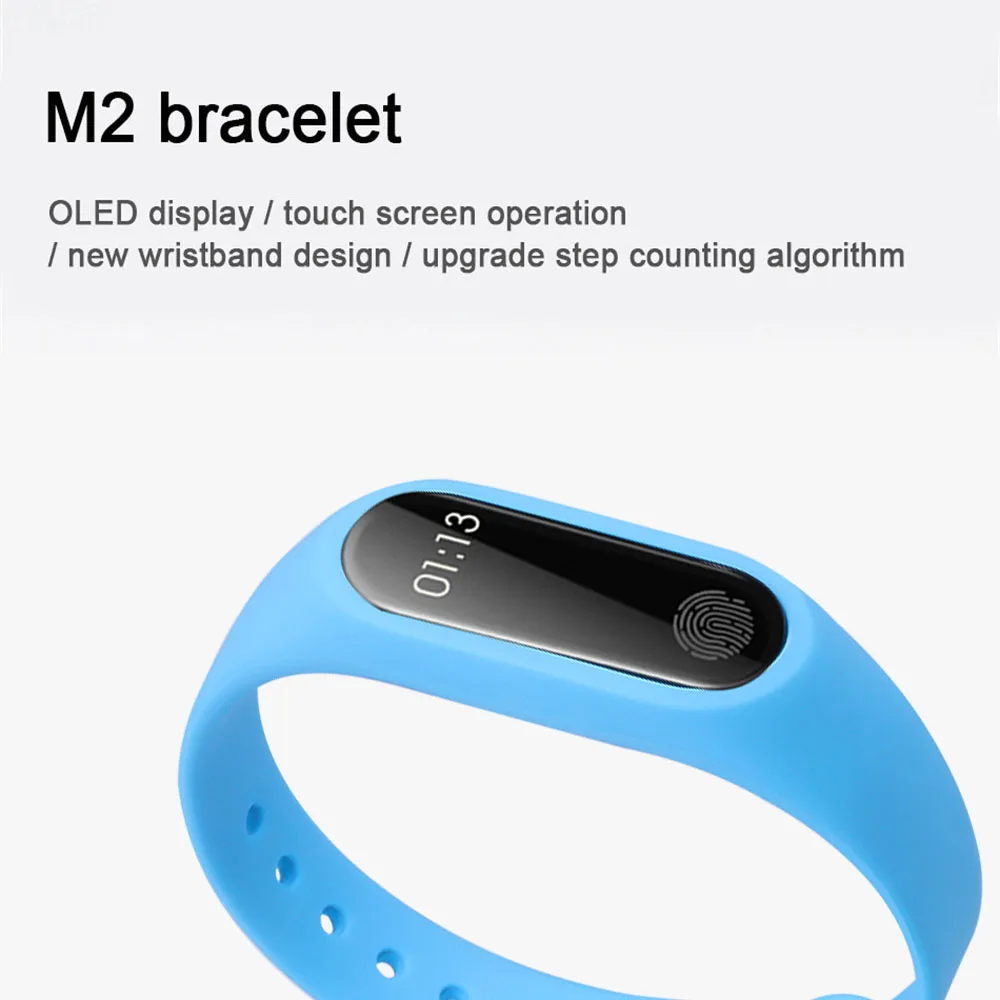 Фитнес браслет Kebidu Sport M2 Band Bluetooth пульсометр трекер умный Браслет для телефонов IOS