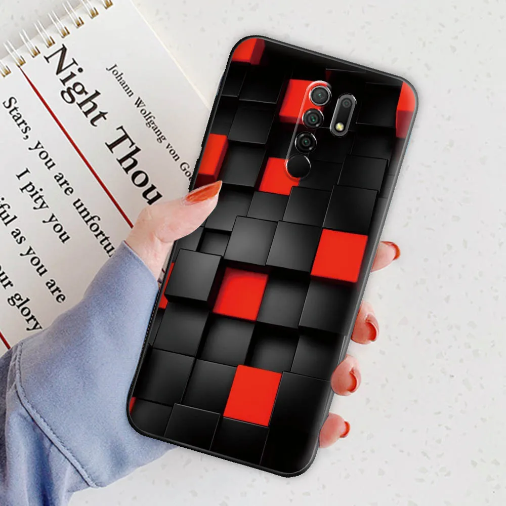 Redmi 9 Case For Xiaomi Redmi 9 TPU Back Cover For Redmi 9 Matte Phone Case For Redmi 9 Silicone Soft Fashion Slim Bumper Redmi9