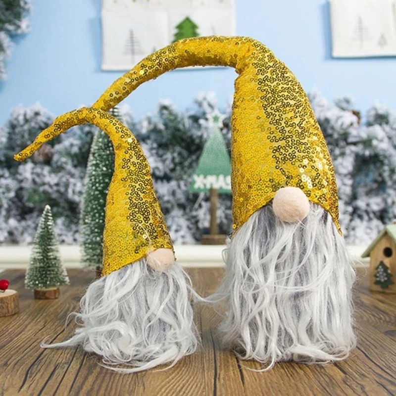 2019 г. Рождественское украшение ручной работы Шведский гном Санта плюшевая кукла