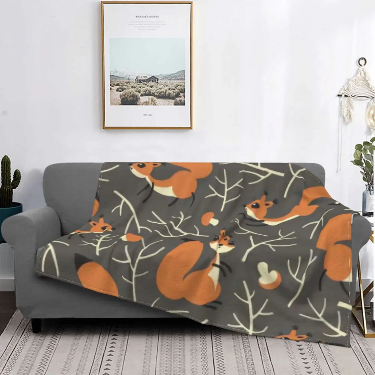 

Manta de ardilla абстракта, современная, supersuave, первоклассная и оточная, Бархатная подвеска кораллов для офиса, доставка