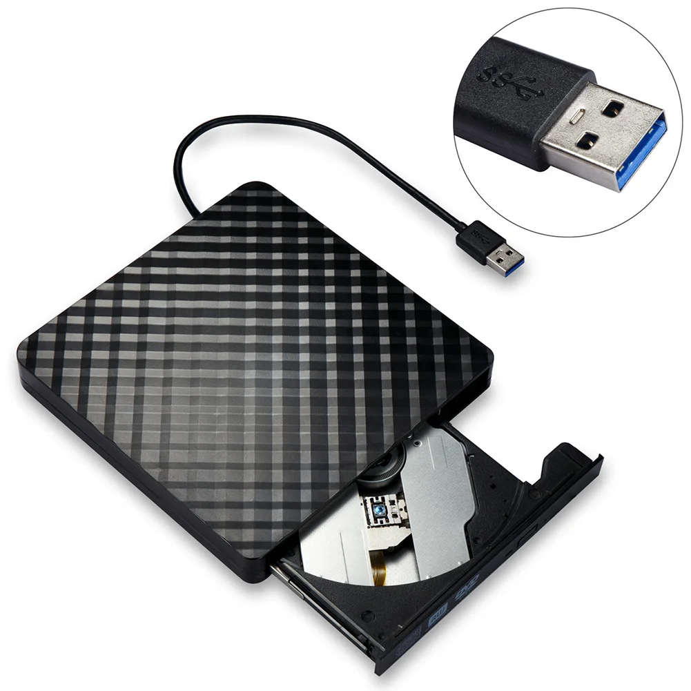USB 3 0 внешняя DVD-горелка записывающее устройство портативный CD DVD /-RW оптический
