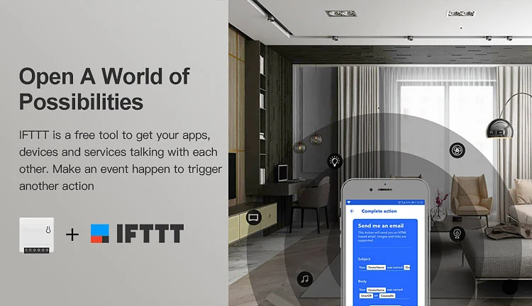 10 шт. Sonoff Мини DIY умный переключатель Wi-Fi двухстороннее радио пульт дистанционного управления Управление wifi светильник выключатель Smart релейного модуля автоматизации Google Home Alexa