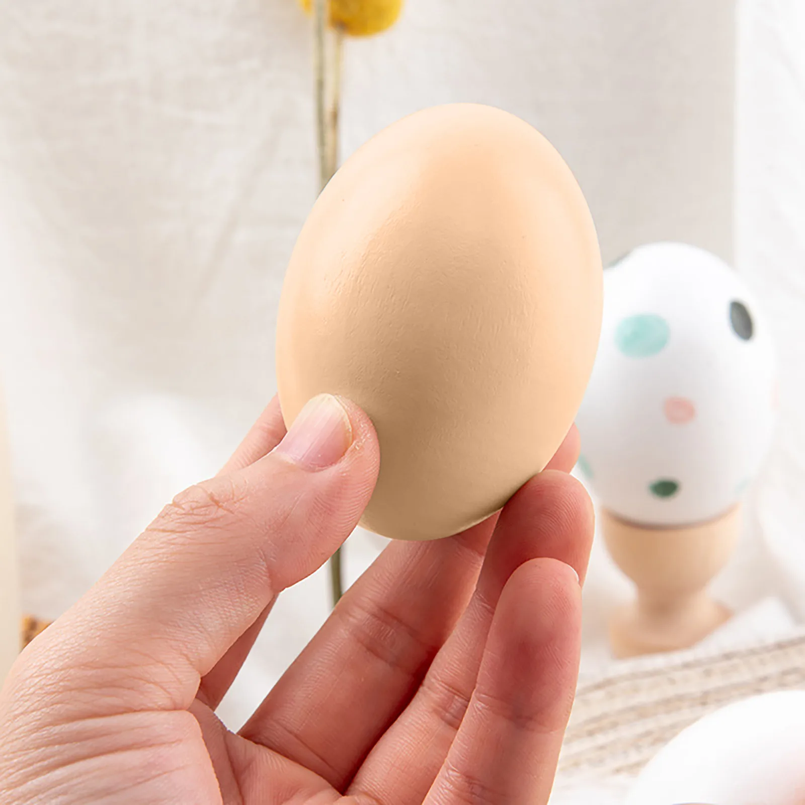 Лидер продаж поддельные моделирование яиц деревянная куриная утиные гусиные