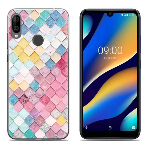 Для Wiko View 3 чехол роскошный из ТПУ и силикона Чехлы для lite задняя крышка телефона