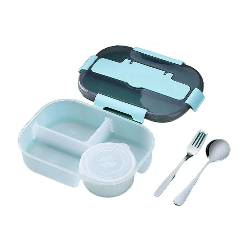 

Kids Lunch Box Portable Food Container Storage Plastic Microwave Bento Box For Children Fruit Salad Food Box