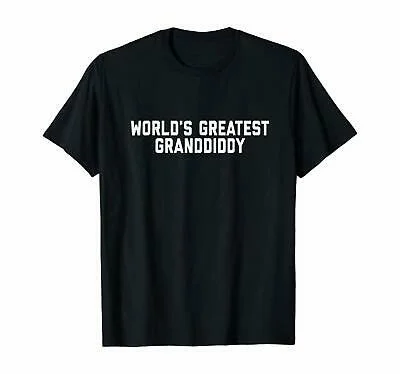 

Funny Shirt World's Greatest Granddiddy Gift Unisex Short Sleeve T-Shirt S-4XL