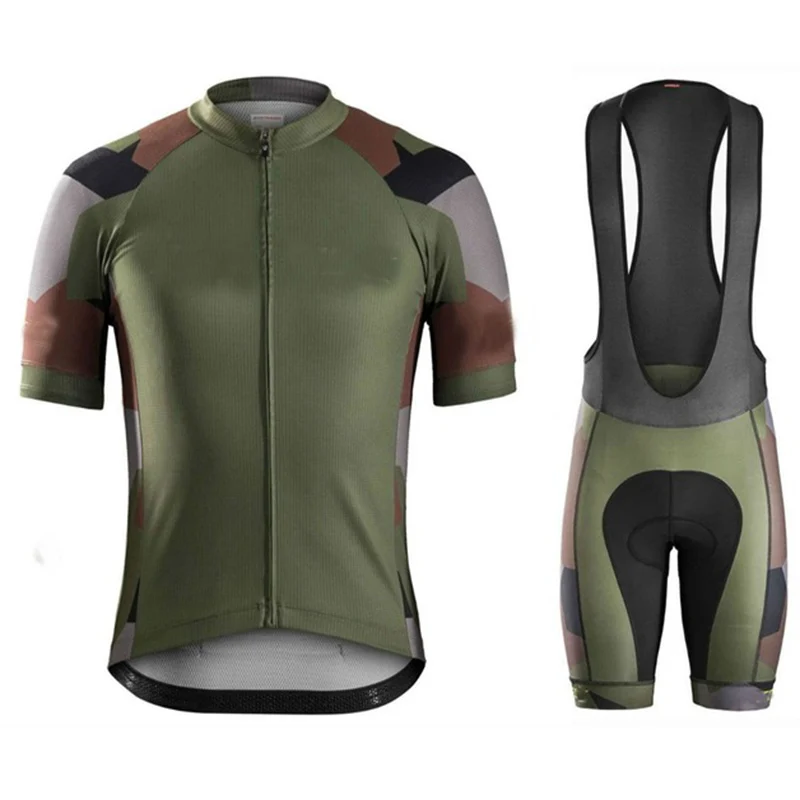 Мужские зеленые камуфляжные рубашки для горного велосипеда крутая команда