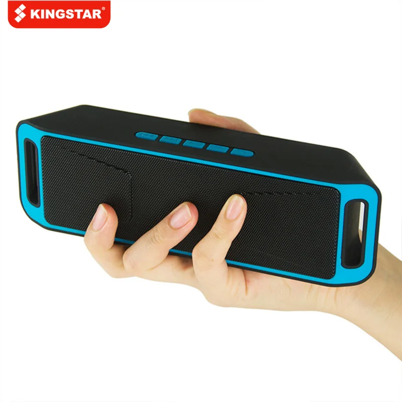 Мини беспроводные наружные динамики Bluetooth с TF/USB/AUX FM-радио, стерео-басами и сабвуфером для компьютера, смартфонов, MP3-плееров и поп-музыки.