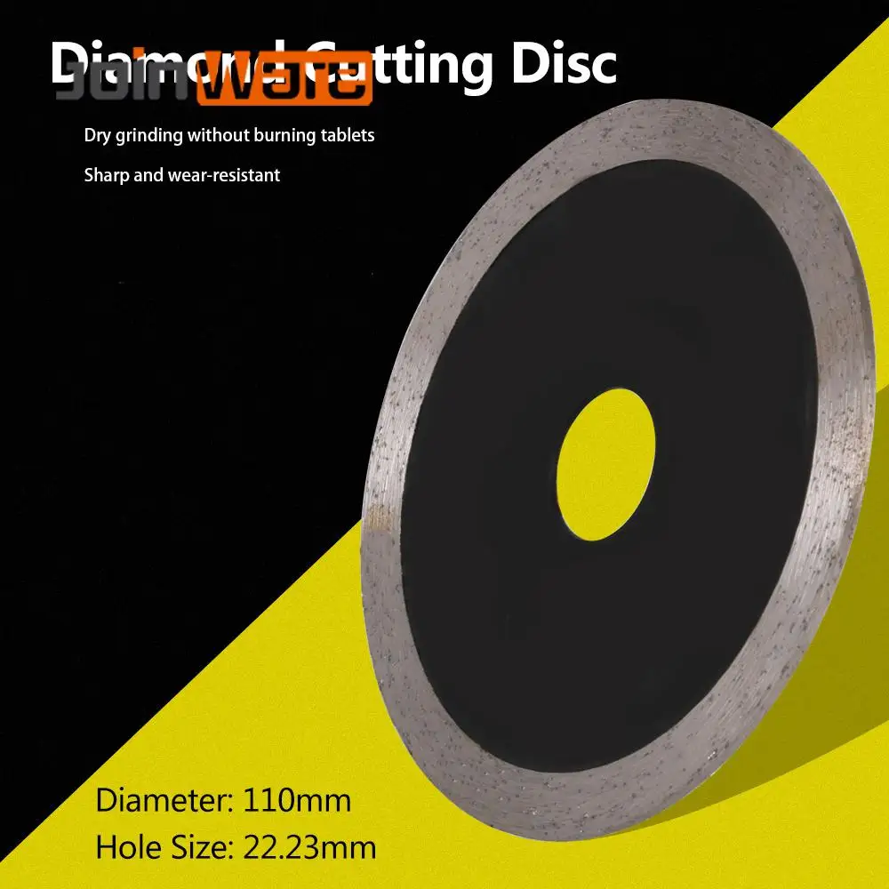 Алмазные пильные диски 110 мм дисковые для влажной резки бетона керамики кирпича