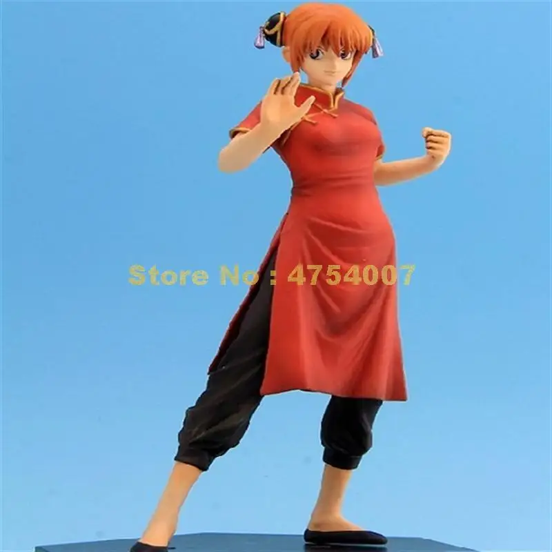 Аниме гинтама Серебряная душа kagura hijikata toushirou ПВХ фигурка Коллекционная модель 16